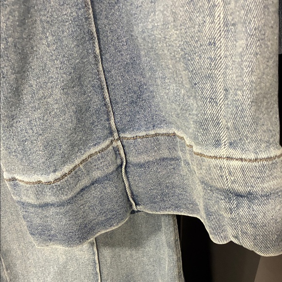 Kensie Denim Blue Flare Jeans - Picture 6 of 13